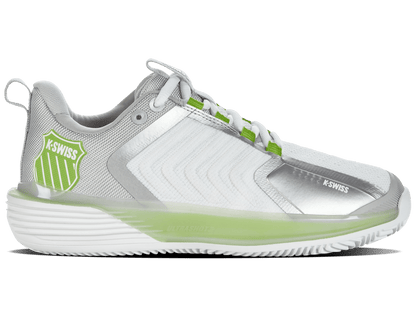 98415 - 956 - M | ULTRASHOT 3 HB | WHITE/GRAY VIOLET/LIME GREEN - K - Swiss US - FOOTWEAR