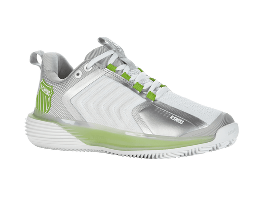 98415 - 956 - M | ULTRASHOT 3 HB | WHITE/GRAY VIOLET/LIME GREEN - K - Swiss US - FOOTWEAR