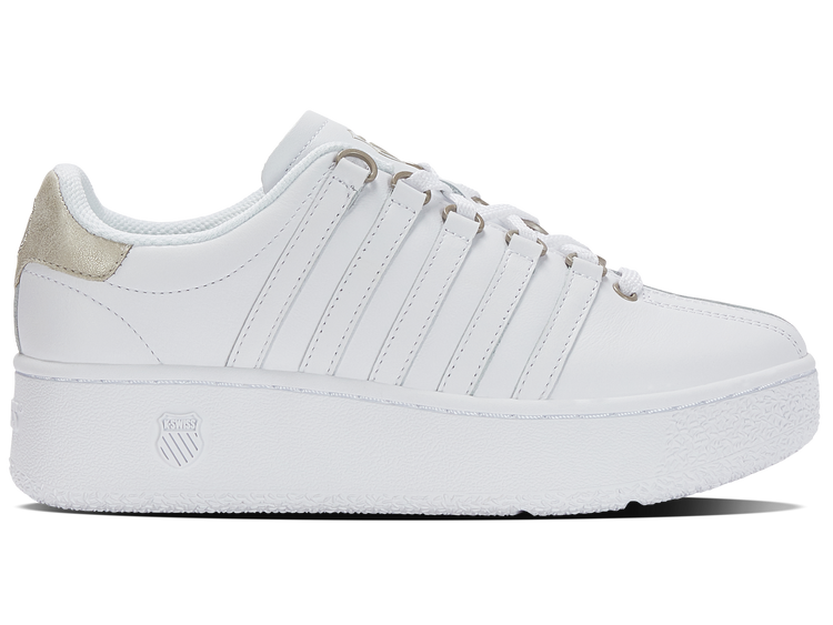 98529-183-M | CLASSIC VN PLATFORM | WHITE/CHAMPAGNE GOLD