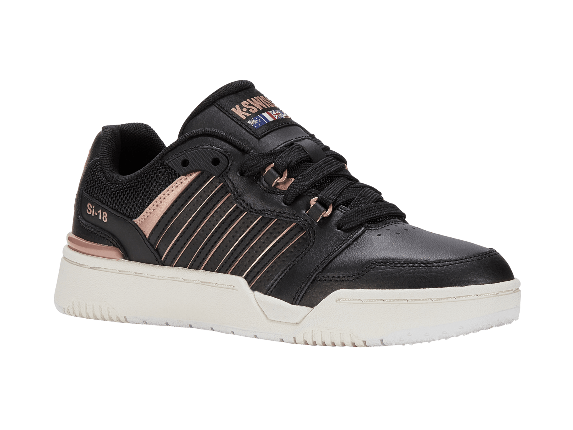 98531-091-M | SI-18 RIVAL | BLACK/ROSE GOLD - K-Swiss US - FOOTWEAR