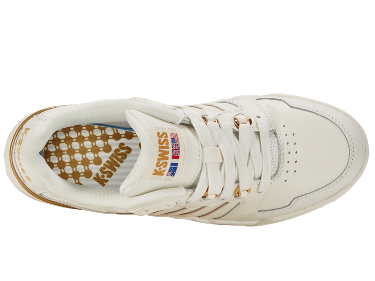 K swiss white and gold online