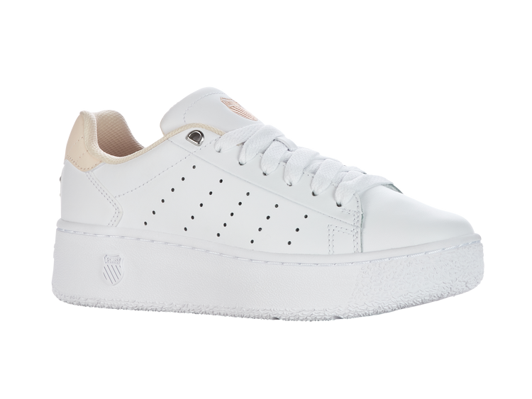 98536-951-M | CLASSIC PF PLATFORM | WHITE/CREAM TAN/PEARL