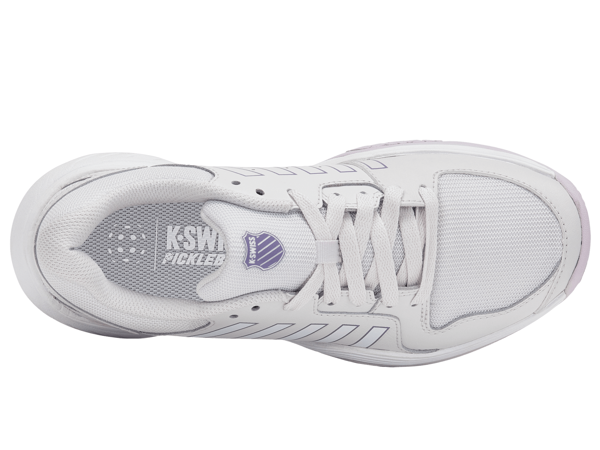 98552 - 073 - M | COURT EXPRESS PICKLEBALL | NIMBUS CLOUD/WHITE/PURPLE HAZE - K - Swiss US - FOOTWEAR