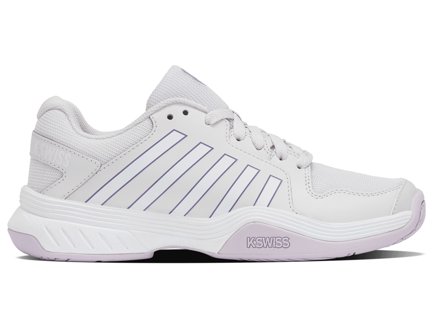 98552 - 073 - M | COURT EXPRESS PICKLEBALL | NIMBUS CLOUD/WHITE/PURPLE HAZE - K - Swiss US - FOOTWEAR