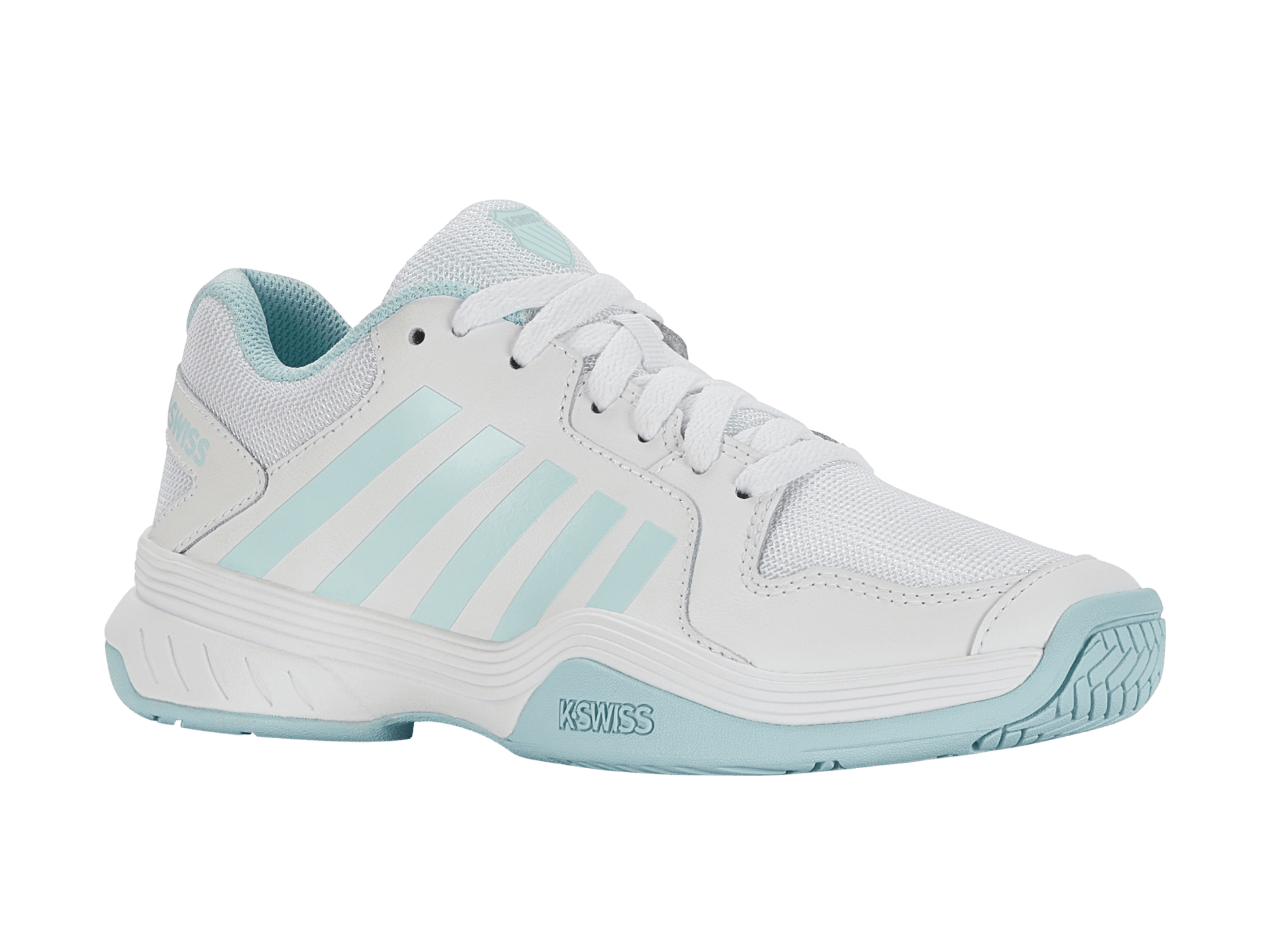 98552 - 175 - M | COURT EXPRESS PICKLEBALL | WHITE/BLUE GLOW - K - Swiss US - FOOTWEAR