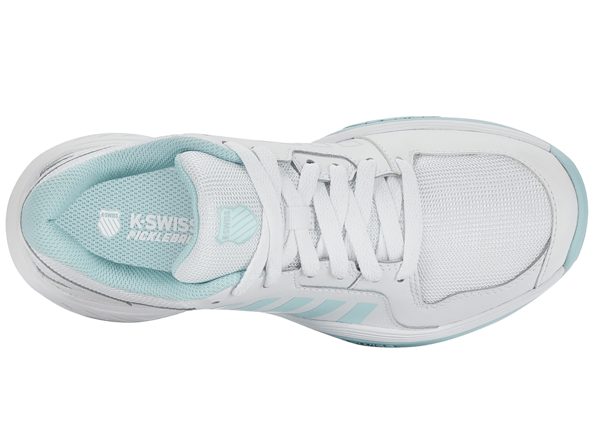 98552-175-M | COURT EXPRESS PICKLEBALL | WHITE/BLUE GLOW - K-Swiss