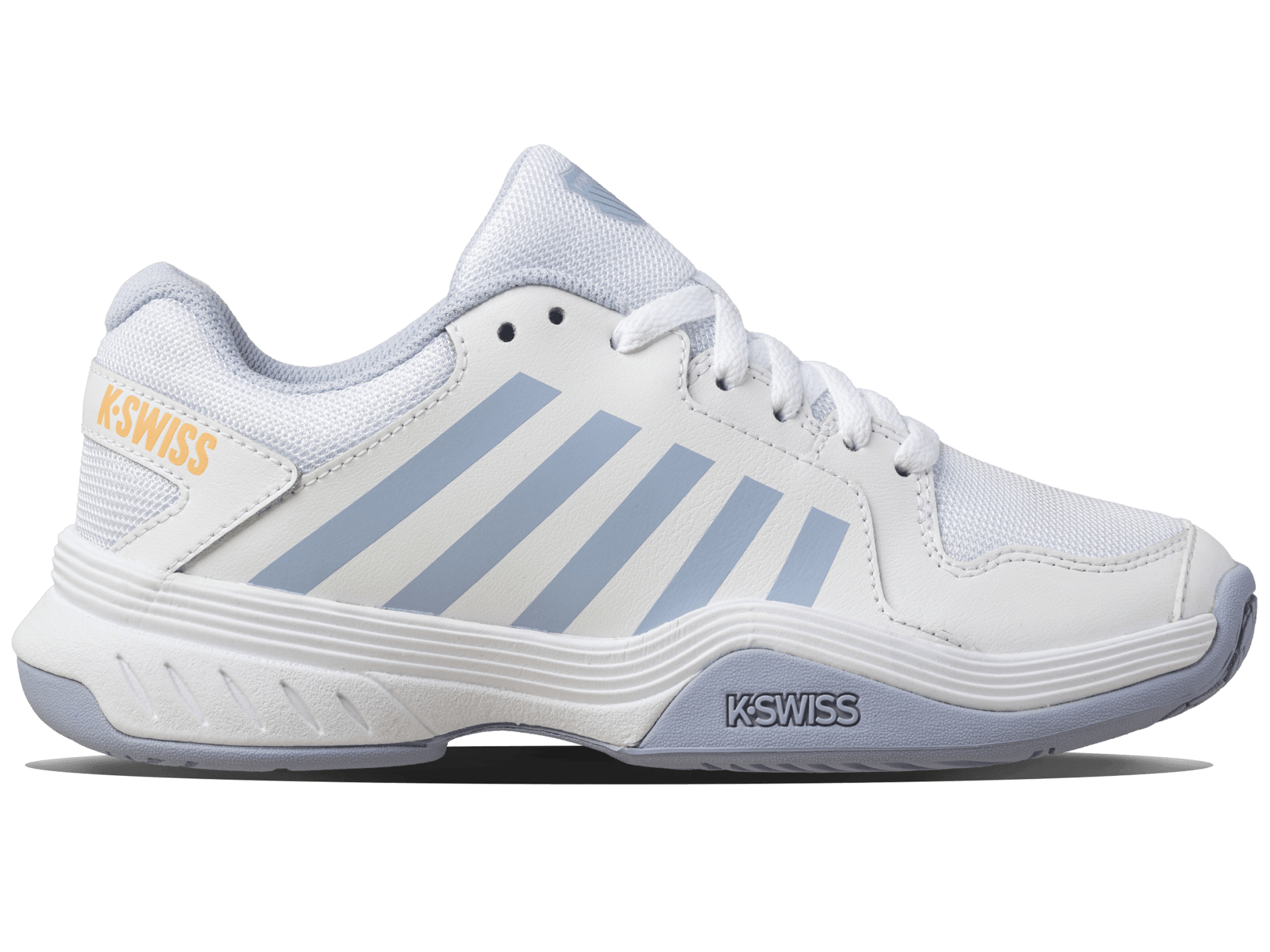 98552 - 958 - M | COURT EXPRESS PICKLEBALL | WHITE/HEATHER/PEACH FUZZ - K - Swiss US - FOOTWEAR