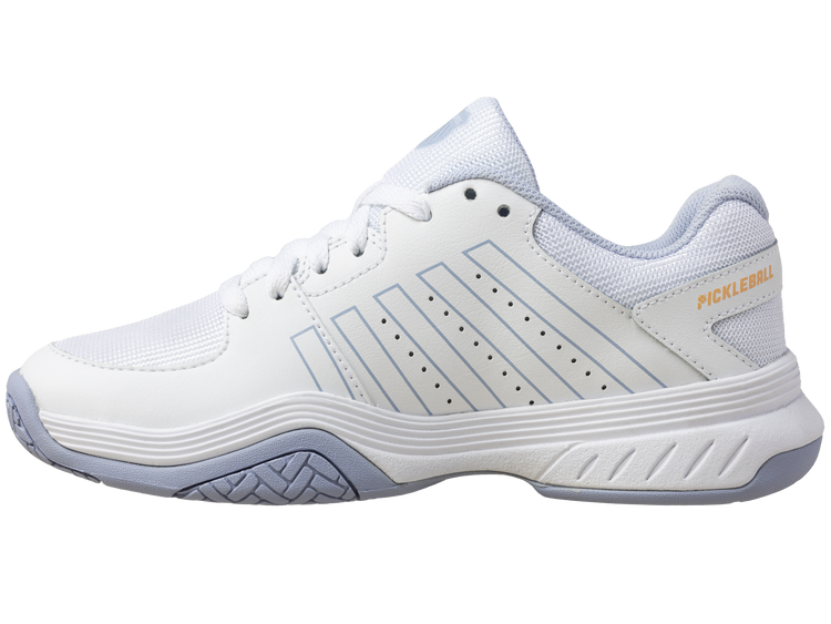 98552-958-M | COURT EXPRESS PICKLEBALL | WHITE/HEATHER/PEACH FUZZ