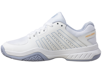 98552-958-M | COURT EXPRESS PICKLEBALL | WHITE/HEATHER/PEACH FUZZ