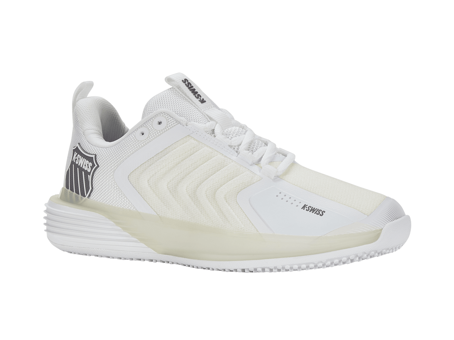 98560 - 153 - M | ULTRASHOT 3 GRASS | WHITE/STEEL GRAY - K - Swiss US - FOOTWEAR