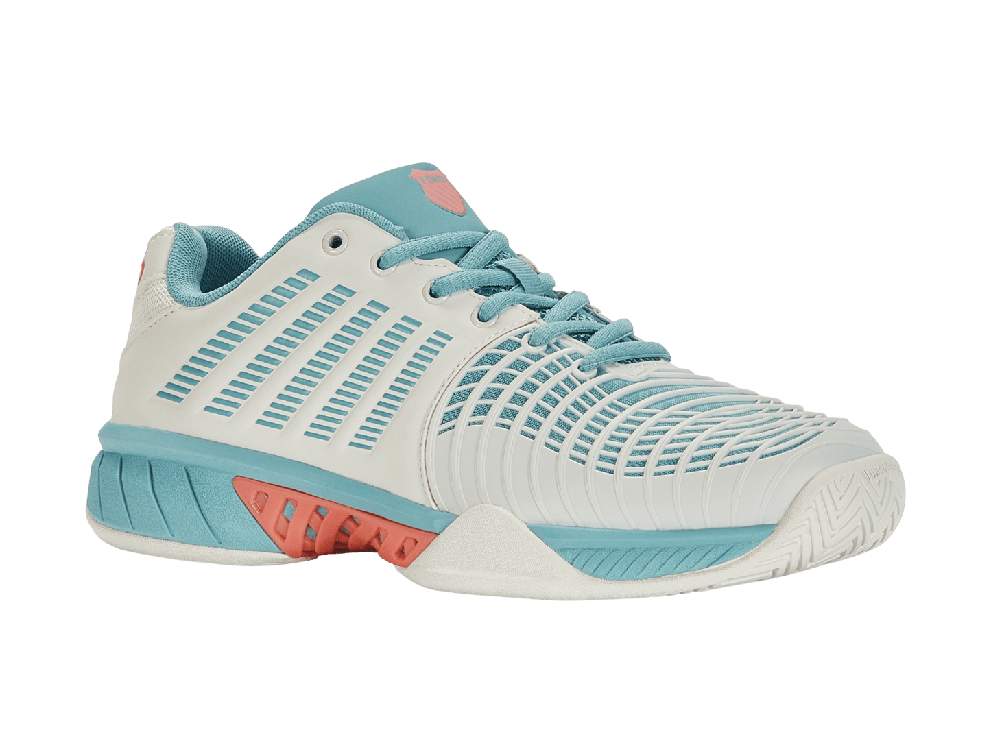 98562-143-M | EXPRESS LIGHT 3 | BLANC DE BLANC/NILE BLUE/DESERT FLOWER - K-Swiss US - FOOTWEAR