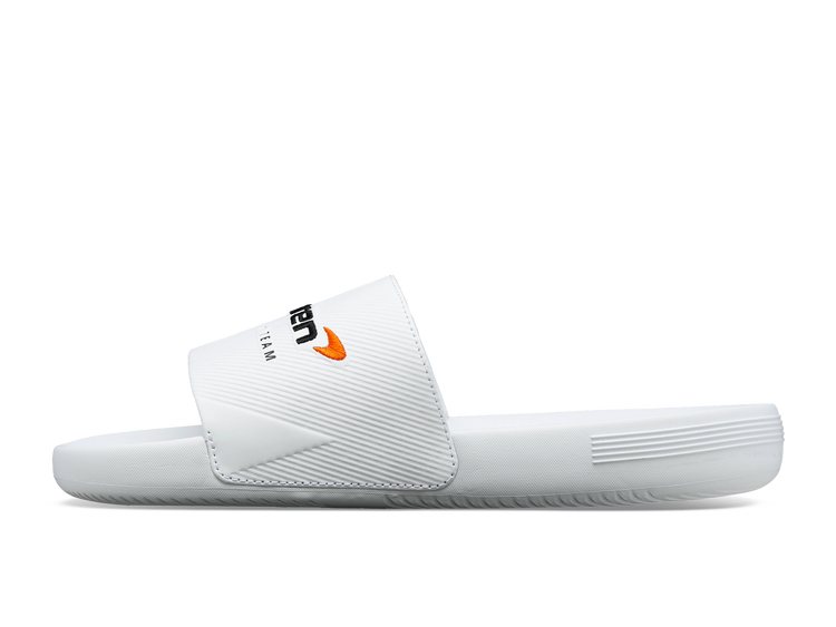 98717-100-M | SLIDE SANDAL X MCLAREN F1 TEAM | WHITE