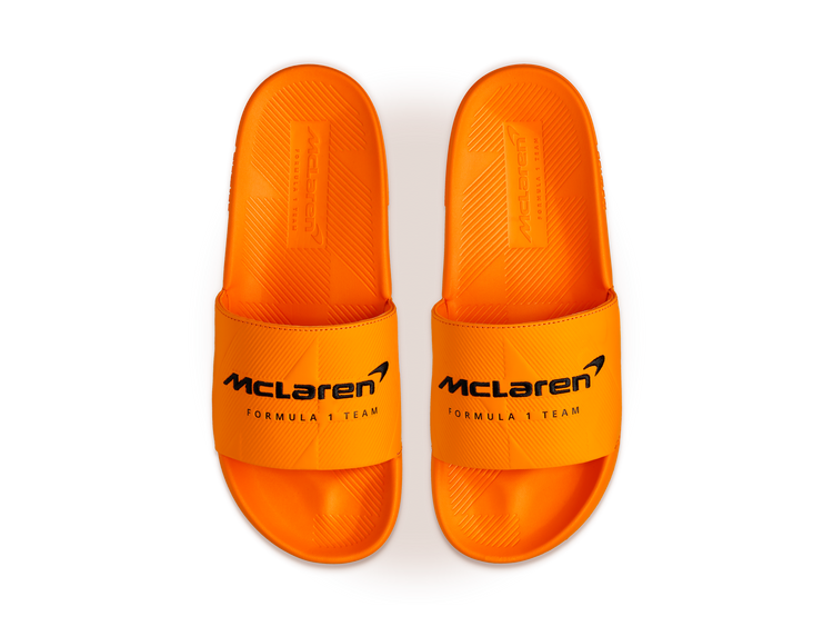 98717-860-M | SLIDE SANDAL X MCLAREN | PAPAYA