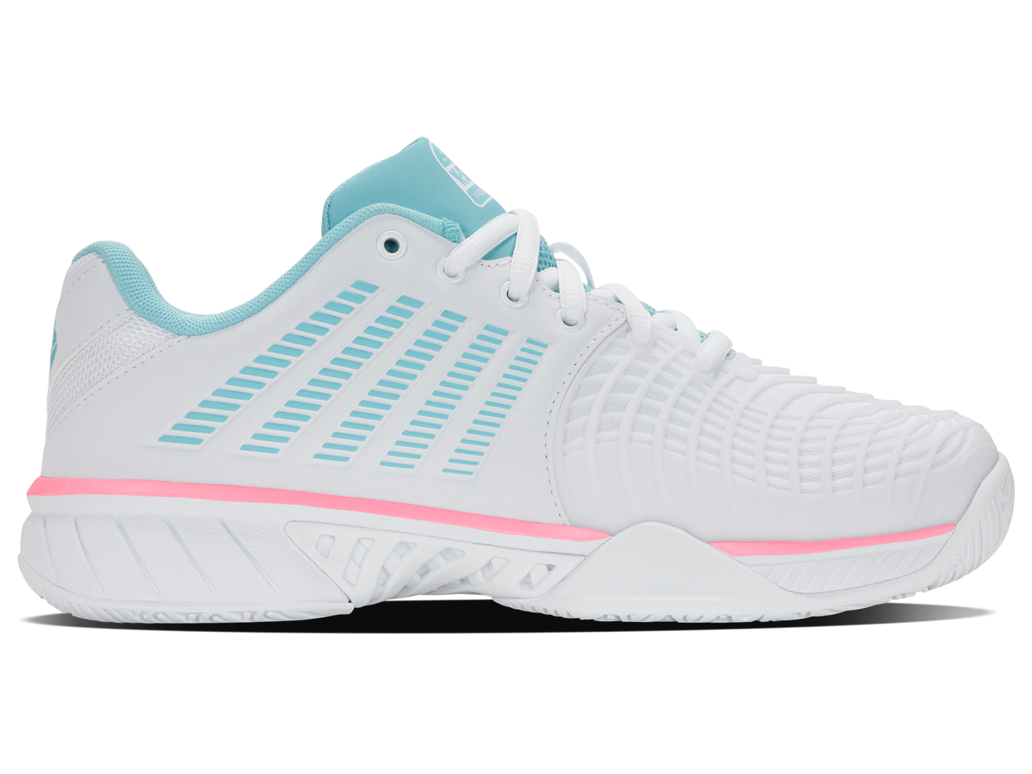 98900-146-M | EXPRESS LIGHT 3 PADEL | WHITE/SOFT NEON BLUE/NEON BUBLE GUM