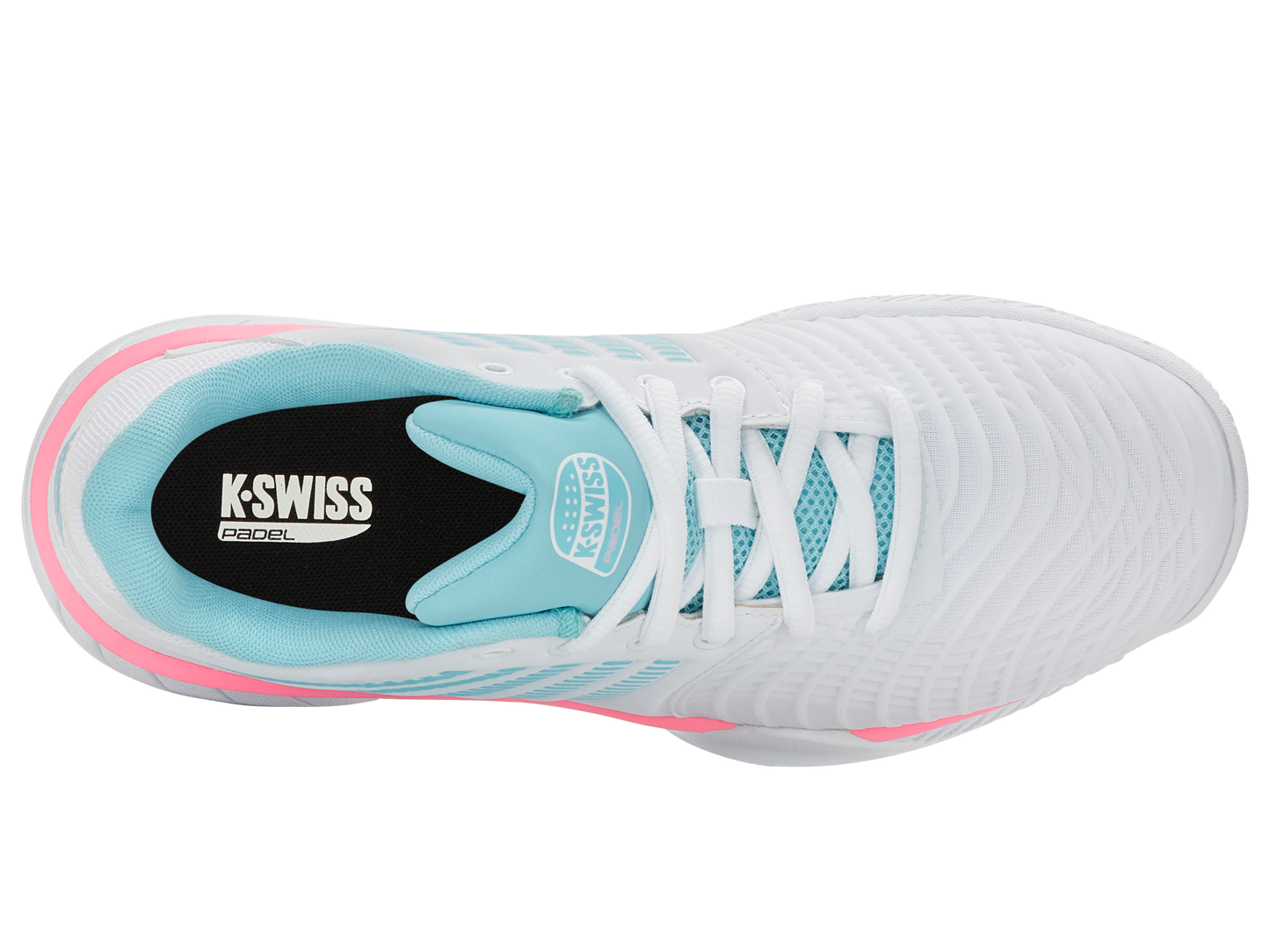 98900-146-M | EXPRESS LIGHT 3 PADEL | WHITE/SOFT NEON BLUE/NEON BUBLE GUM