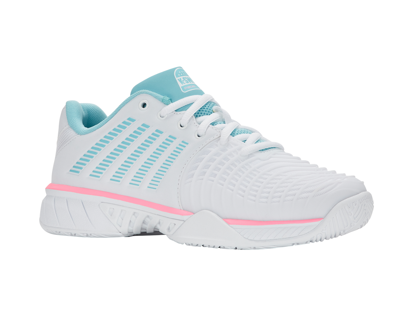 98900-146-M | EXPRESS LIGHT 3 PADEL | WHITE/SOFT NEON BLUE/NEON BUBLE GUM