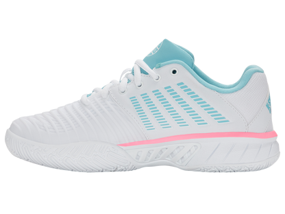 98900-146-M | EXPRESS LIGHT 3 PADEL | WHITE/SOFT NEON BLUE/NEON BUBLE GUM