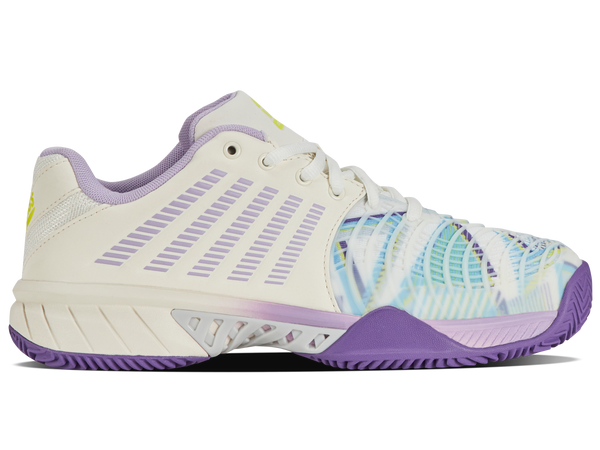 98900-182-M | EXPRESS LIGHT 3 PADEL | SNOW WHITE/PURPLE HEART/EVENING PRIMROSE