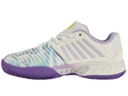 98900-182-M | EXPRESS LIGHT 3 PADEL | SNOW WHITE/PURPLE HEART/EVENING PRIMROSE