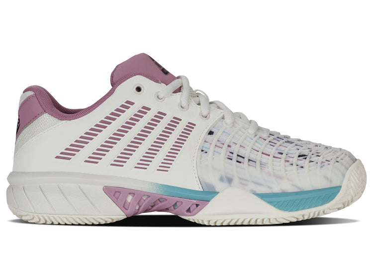 98900-966-M | EXPRESS LIGHT 3 PADEL | SNOW WHITE/LILAS/PASTEL TURQUOISE