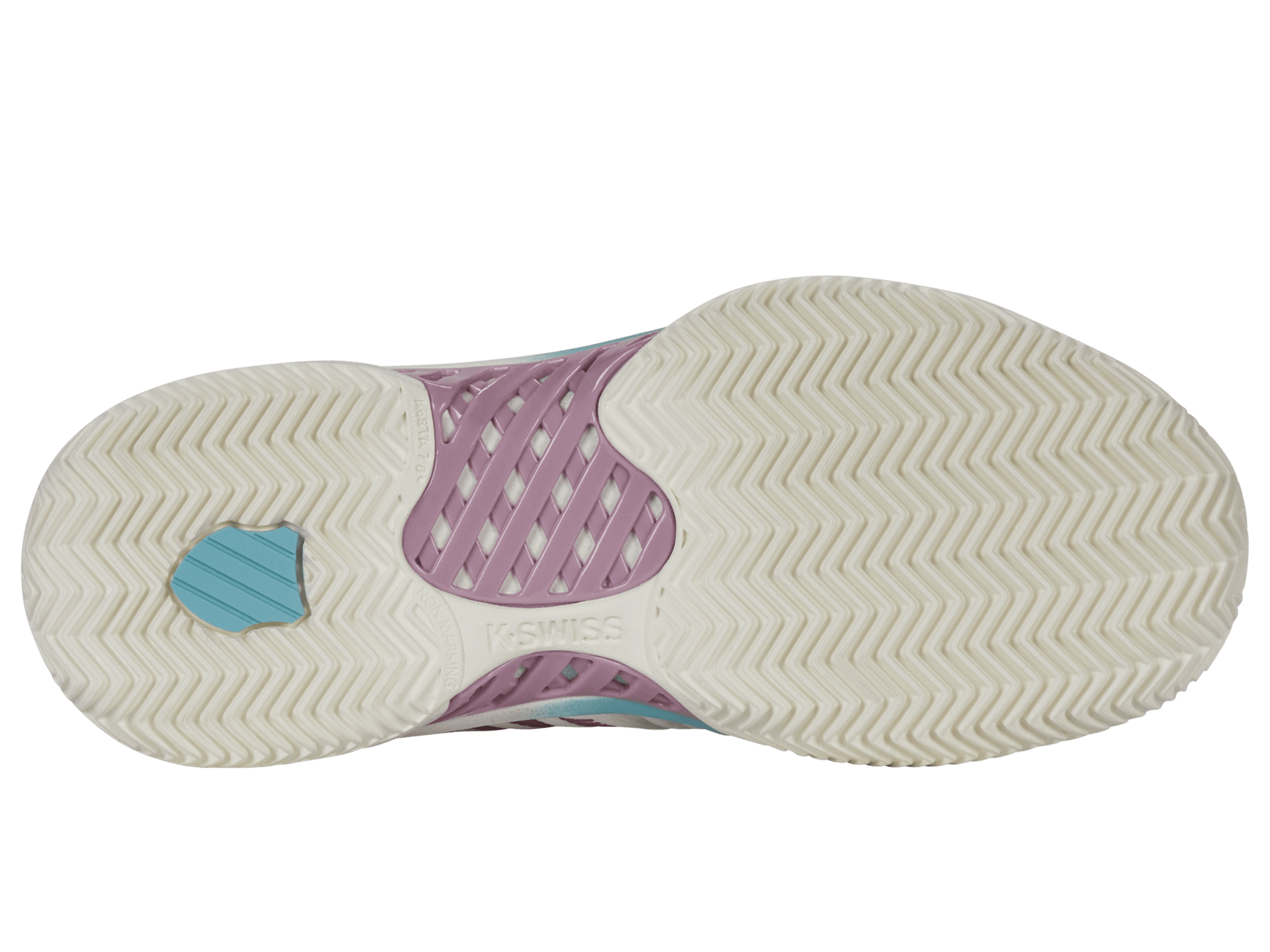 98900 - 966 - M | EXPRESS LIGHT 3 PADEL | SNOW WHITE/LILAS/PASTEL TURQUOISE - K - Swiss US - FOOTWEAR