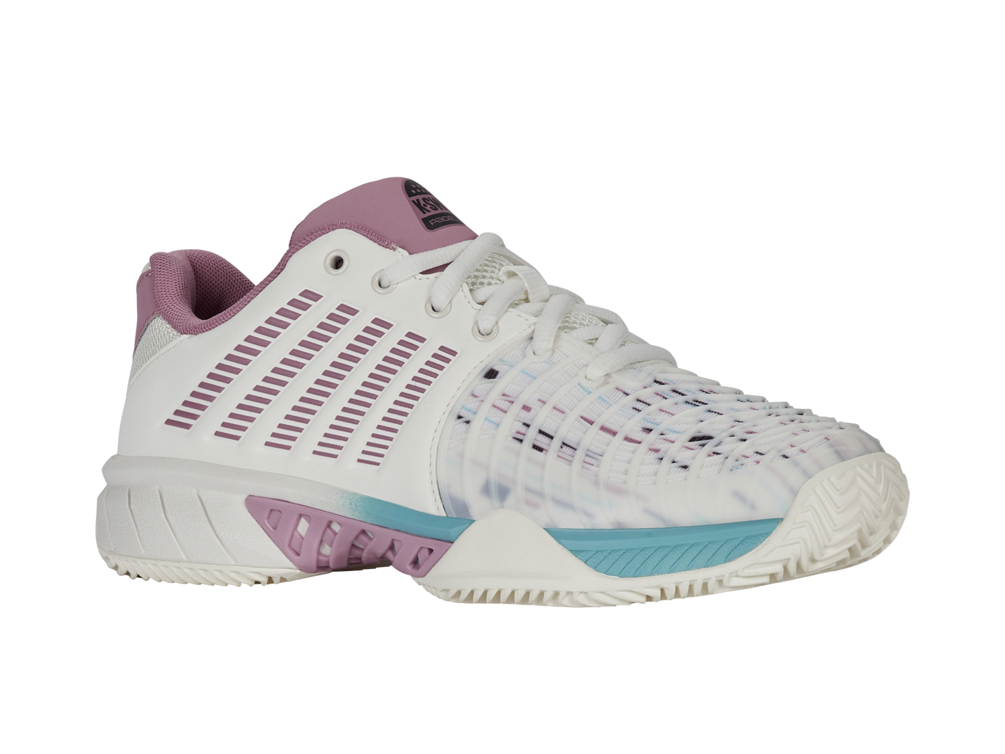 98900-966-M | EXPRESS LIGHT 3 PADEL | SNOW WHITE/LILAS/PASTEL TURQUOISE