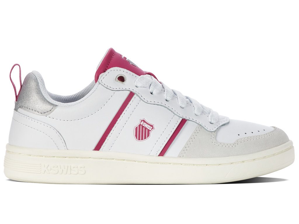 98903-976-M | LOZAN MATCH LTH | WHITE/RASPBERRY/STARWHITE/SILVER