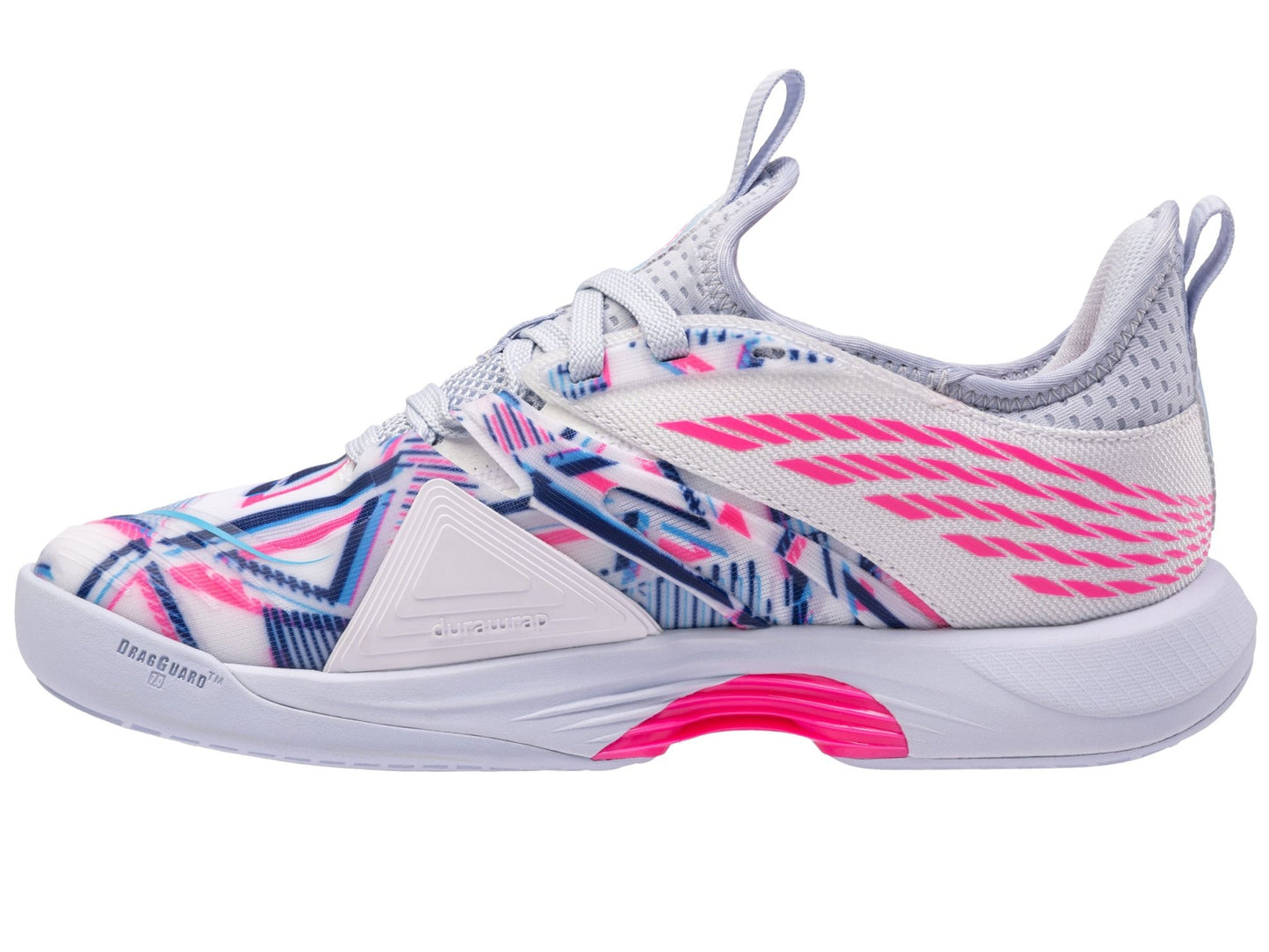 98912-104-M | SPEEDTRAC PADEL | WHITE/ARCTIC ICE/NEON PINK - K-Swiss US - FOOTWEAR
