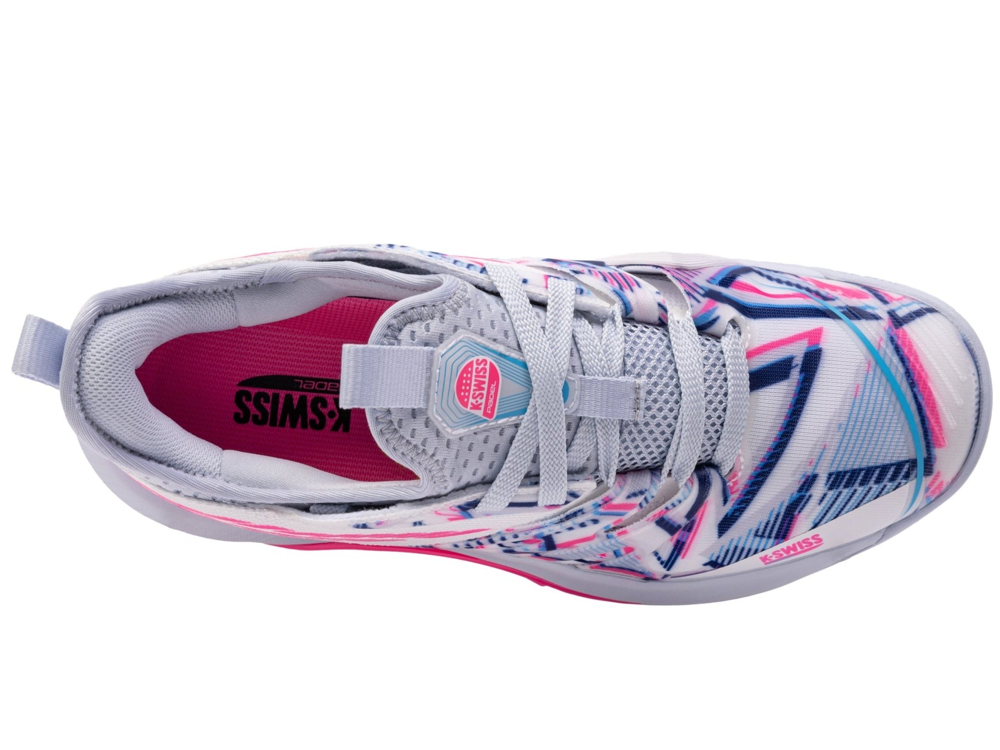 98912-104-M | SPEEDTRAC PADEL | WHITE/ARCTIC ICE/NEON PINK - K-Swiss US - FOOTWEAR