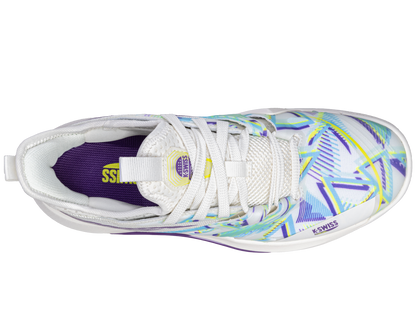 98912-182-M | SPEEDTRAC PADEL | SNOW WHITE/PURPLE HEART/EVENING PRIMROSE