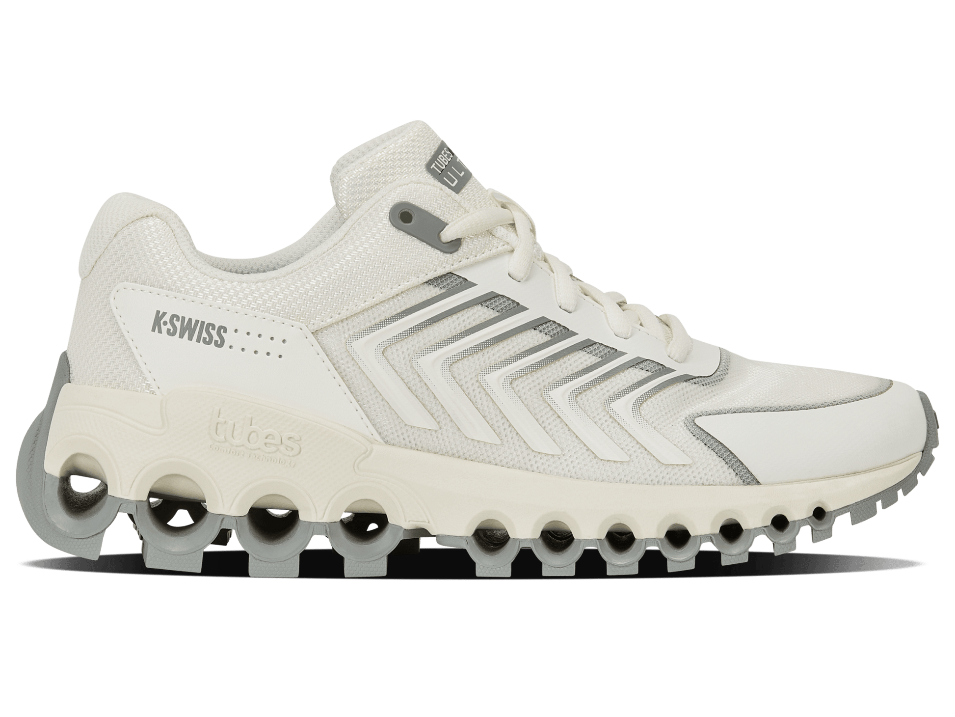 98913-144-M | TUBES SPORT ULTRA | SNOW WHITE/ULTIMATE GRAY - K-Swiss US - FOOTWEAR