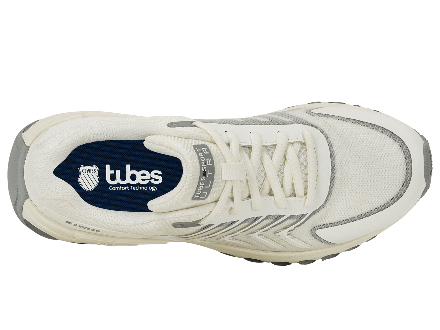 98913-144-M | TUBES SPORT ULTRA | SNOW WHITE/ULTIMATE GRAY - K-Swiss US - FOOTWEAR