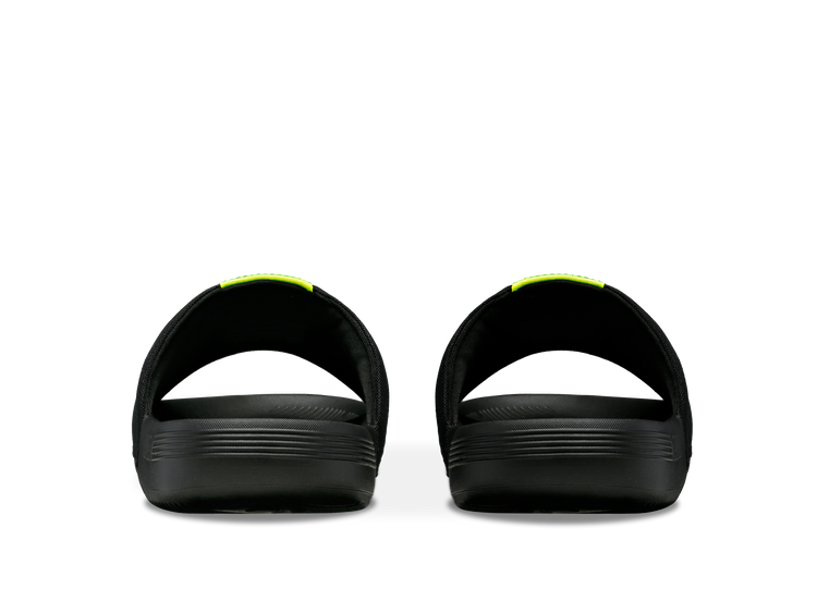 98951-071-M | SLIDE SANDAL LINEAR X MCLAREN | BLACK/SAFETY YELLOW