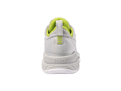 99071 - 034 - M | HYPERCOURT SUPREME 2 | GRAY VIOLET/WHITE/LIME GREEN - K - Swiss US - FOOTWEAR