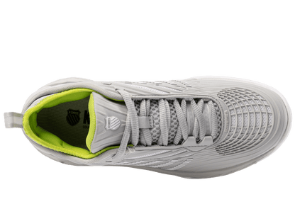 99071 - 034 - M | HYPERCOURT SUPREME 2 | GRAY VIOLET/WHITE/LIME GREEN - K - Swiss US - FOOTWEAR