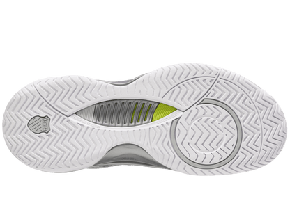 99071 - 034 - M | HYPERCOURT SUPREME 2 | GRAY VIOLET/WHITE/LIME GREEN - K - Swiss US - FOOTWEAR