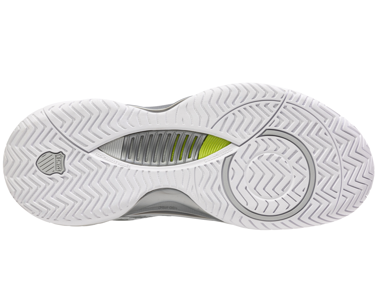 99071-034-M | HYPERCOURT SUPREME 2 | GRAY VIOLET/WHITE/LIME GREEN