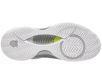 99071-034-M | HYPERCOURT SUPREME 2 | GRAY VIOLET/WHITE/LIME GREEN