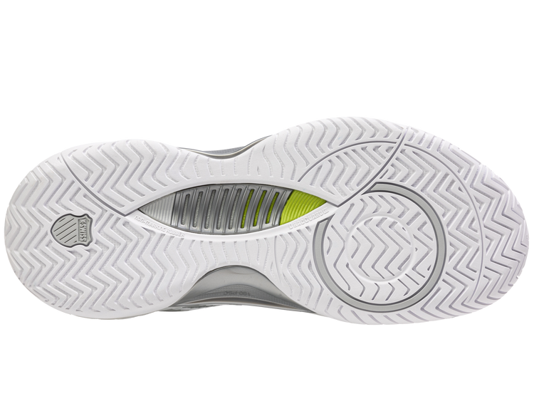 99071-034-M | HYPERCOURT SUPREME 2 | GRAY VIOLET/WHITE/LIME GREEN