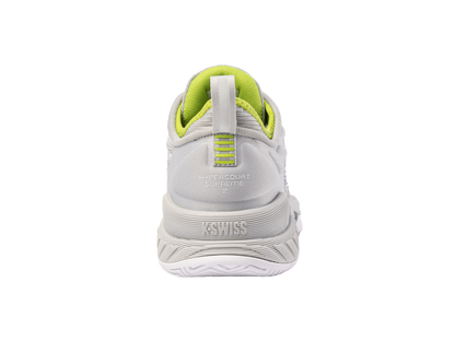99071-034-M | HYPERCOURT SUPREME 2 | GRAY VIOLET/WHITE/LIME GREEN