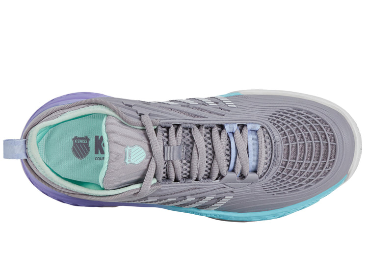 99071-052-M | HYPERCOURT SUPREME 2 | LILAC GRAY/NIMBUS CLOUD/NEON PURPLE