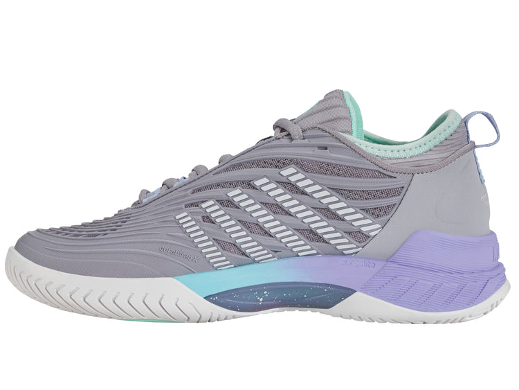 99071-052-M | HYPERCOURT SUPREME 2 | LILAC GRAY/NIMBUS CLOUD/NEON PURPLE