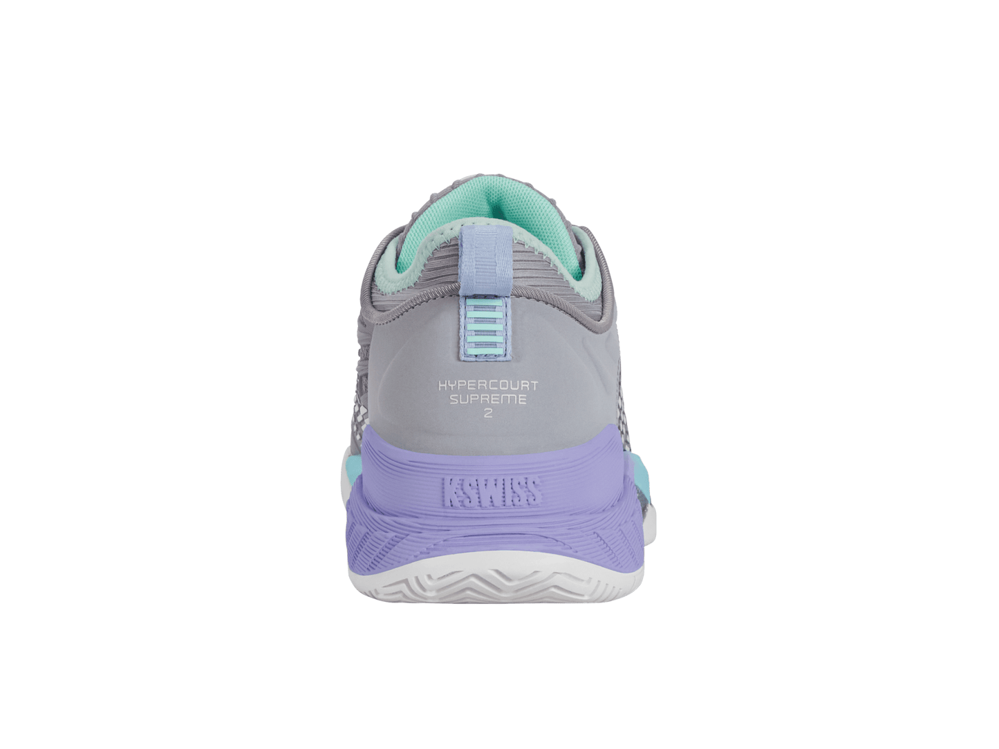 99071 - 052 - M | HYPERCOURT SUPREME 2 | LILAC GRAY/NIMBUS CLOUD/NEON PURPLE - K - Swiss US - FOOTWEAR