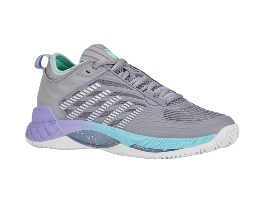99071-052-M | HYPERCOURT SUPREME 2 | LILAC GRAY/NIMBUS CLOUD/NEON PURPLE