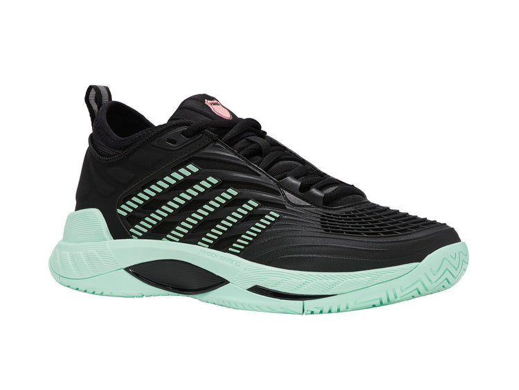 99071-065-M | HYPERCOURT SUPREME 2 | BLACK/NEON MINT