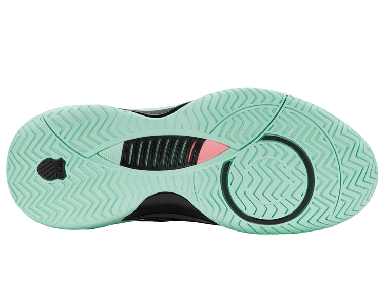 99071-065-M | HYPERCOURT SUPREME 2 | BLACK/NEON MINT