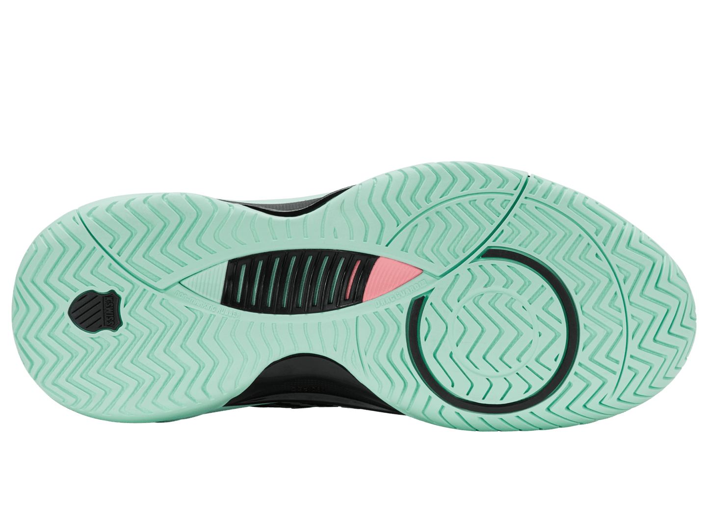 99071 - 065 - M | HYPERCOURT SUPREME 2 | BLACK/NEON MINT - K - Swiss US - FOOTWEAR