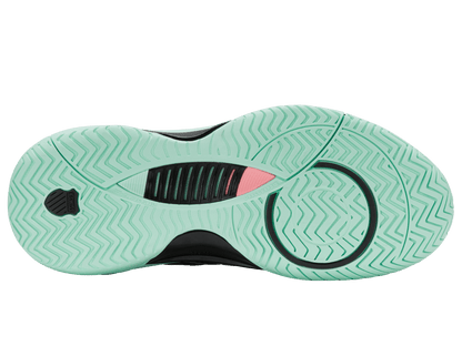 99071 - 065 - M | HYPERCOURT SUPREME 2 | BLACK/NEON MINT - K - Swiss US - FOOTWEAR