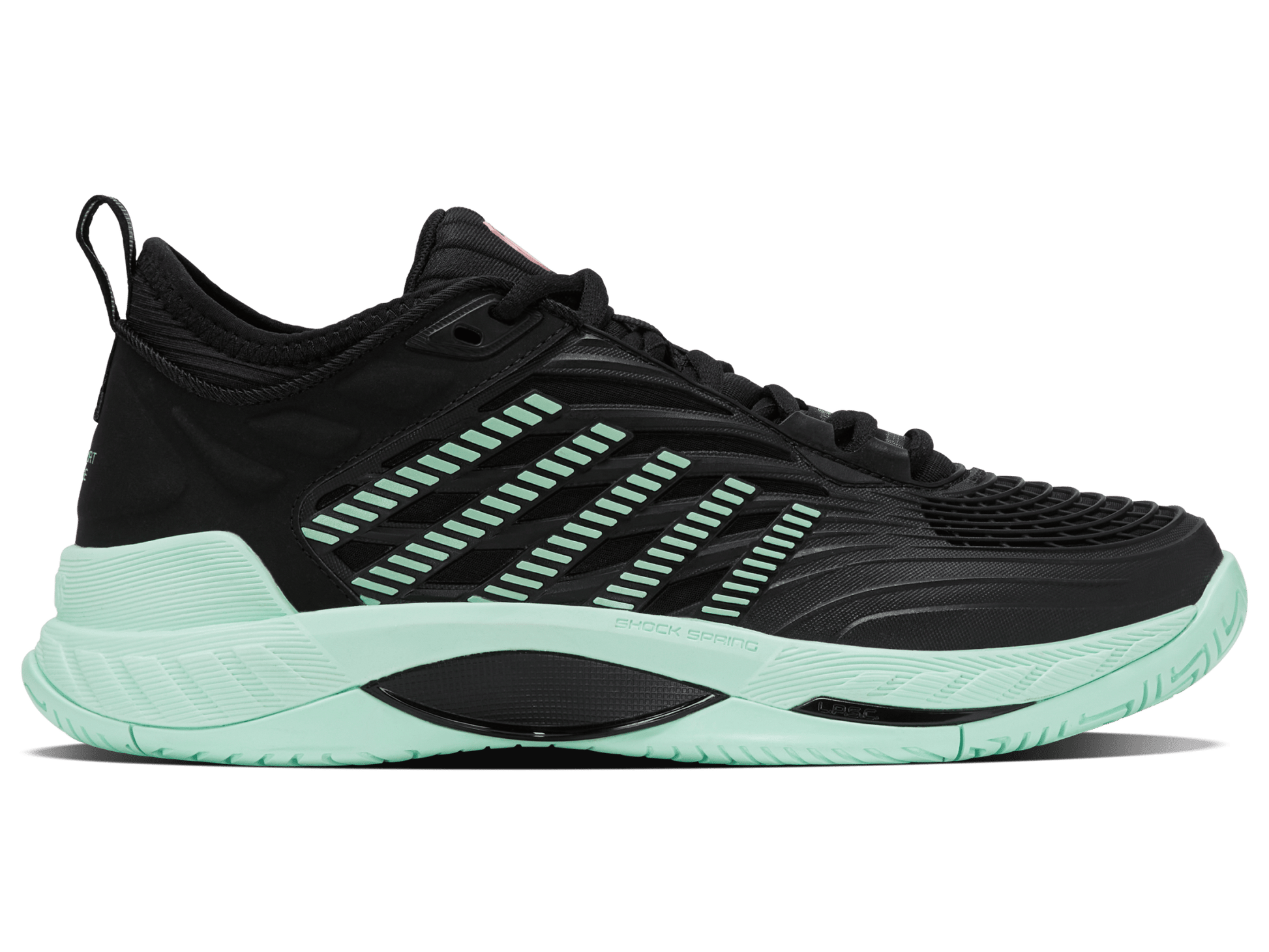 99071 - 065 - M | HYPERCOURT SUPREME 2 | BLACK/NEON MINT - K - Swiss US - FOOTWEAR