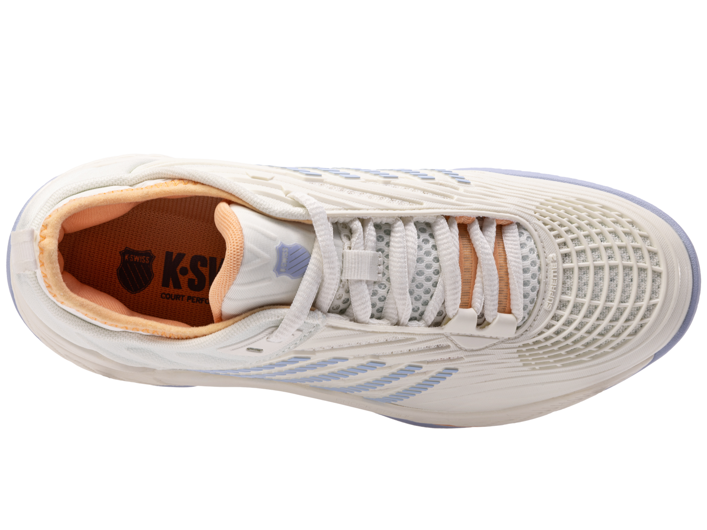 99071-131-M | HYPERCOURT SUPREME 2 | STAR WHITE/HEATHER/PEACH FUZZ